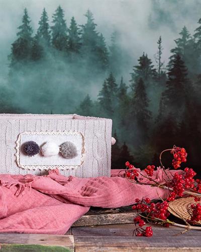 Sweet House Кошница 28x19x12 cm Бял