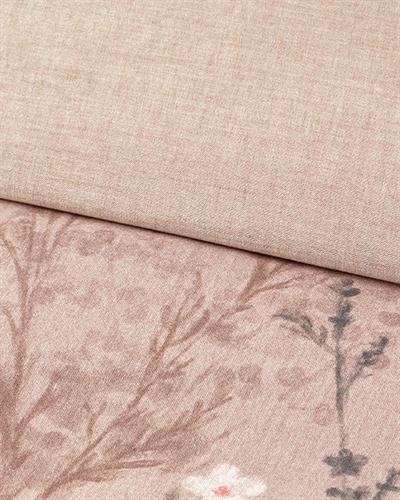 Sweet Spring Спален Комплект Единичен Мек памук с дигитална щампа 160x220 см Пепел от рози