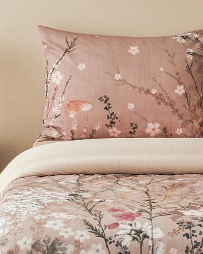 Sweet Spring Спален Комплект Двоен Мек памук с дигитална щампа 200x220 см Пепел от рози