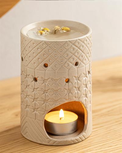 Sylvia Кадилница Керамика, Кремово, 0