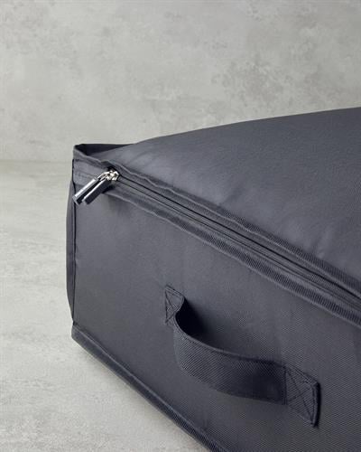 Sylvia Калъф За Дрехи Полиестер 100x45x15 см Черен