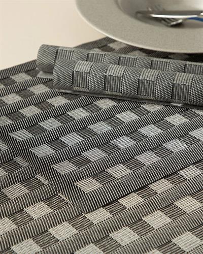 Sylvie Подложки За Хранене 4 бр. Pvc 30x45 см Антрацит