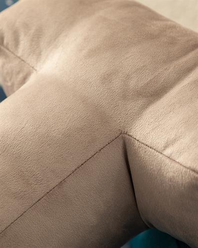 T Decorative Cushion 39x34 cm Beige