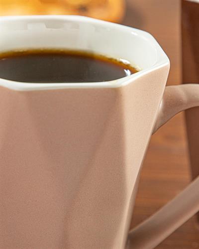 Talia New Bone 2 Set Cup 350 ml Brown-Beige