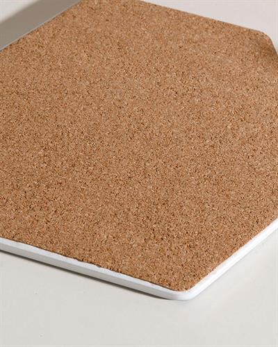 Talissa Подложка За Топло Сервиране Единичен Керамика 16 см Бежов - Бял