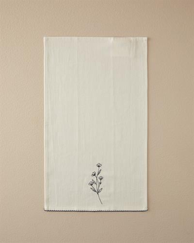 Tana Кърпа За Сушене Сплескан Памук 30x50 см Кремав