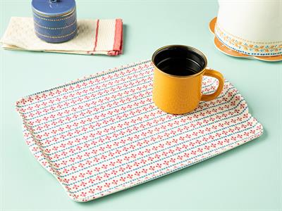 Tansy Табла Нехлъзгаща Се, Меламин, Розово, 0