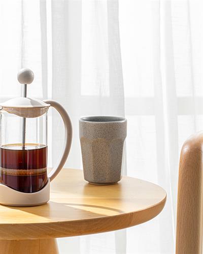 Tapis Френч Прес Borosilkat Стъкло, Бежово, 350 Ml