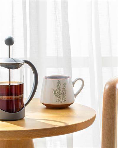 Tapis Френч Прес Borosilkat Стъкло, Сиво, 350 Ml