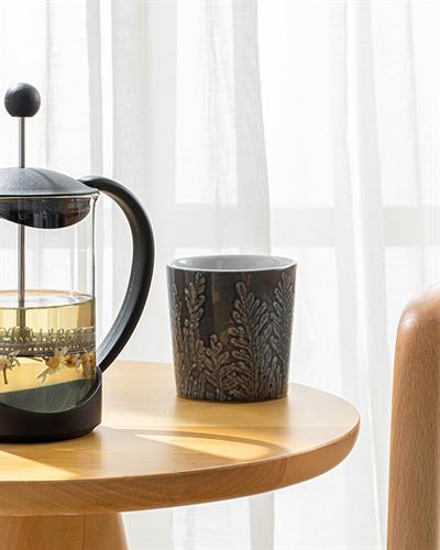 Tapis Френч Прес Borosilkat Стъкло, Черно, 800 Ml