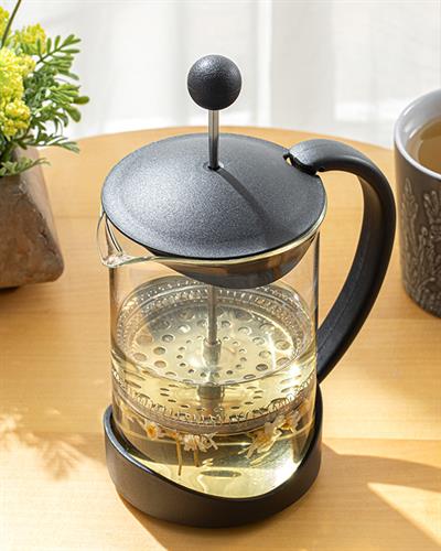 Tapis Френч Прес Borosilkat Стъкло, Черно, 800 Ml