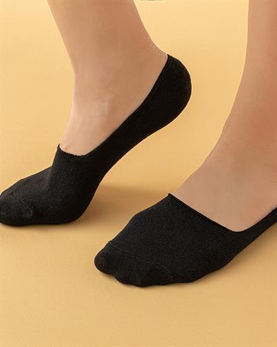 Cotton 3-set Women Ballet Socks 36-40 Black