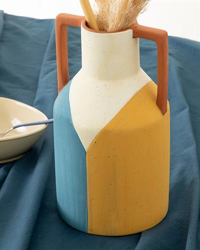 Terra Ваза 14x14x24.8 см Теракота