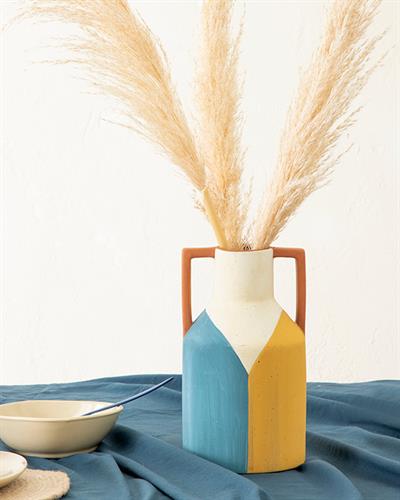 Terra Ваза 14x14x24.8 см Теракота