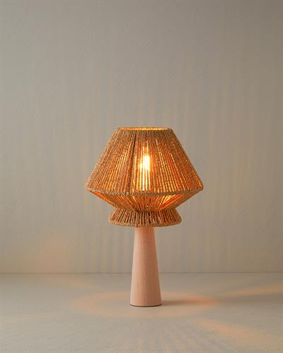 Terra Абажур Слама 16x12x20 см Бежов