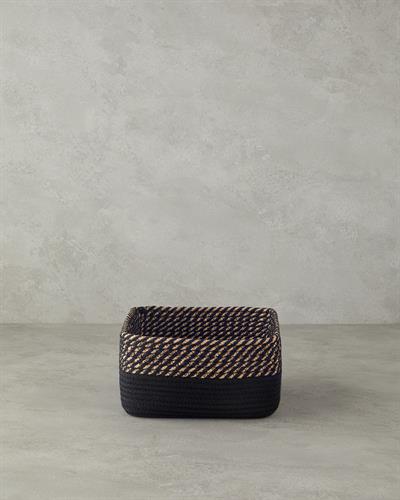 Terra Кошница 20x10см Натурален - Черен