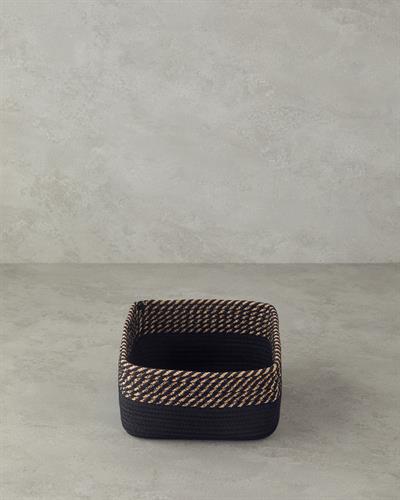 Terra Кошница 20x10см Натурален - Черен