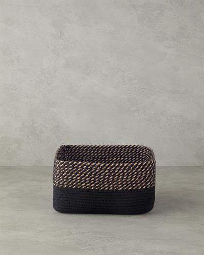 Terra Кошница 25x12 см Натурален - Черен