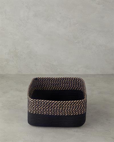 Terra Кошница 25x12 см Натурален - Черен