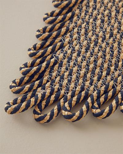 Terra Аксесоар За Стена 35x50 см Натурален - Черен