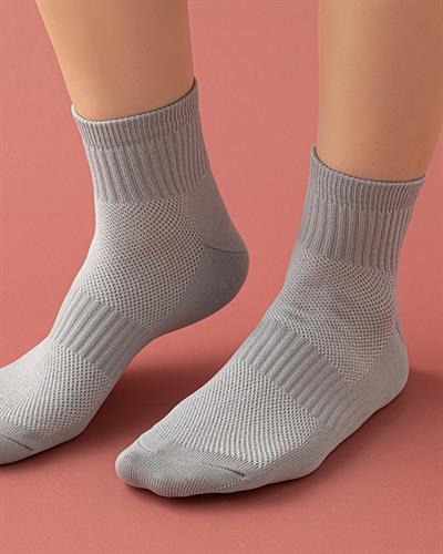 Tery Спортни Чорапи Дамски 3 Бр., Черно-Бяло-Сиво, 36-40