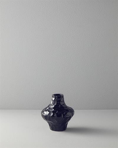 Tessa Ваза Керамика 14x12,7x15,5 см Черен