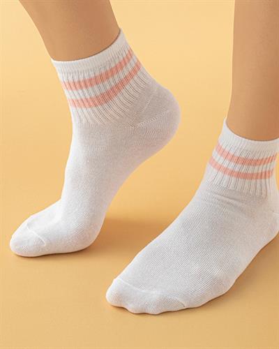 Tessa Спортни Чорапи Дамски Единичен, Памучен, Бяло, 36-40