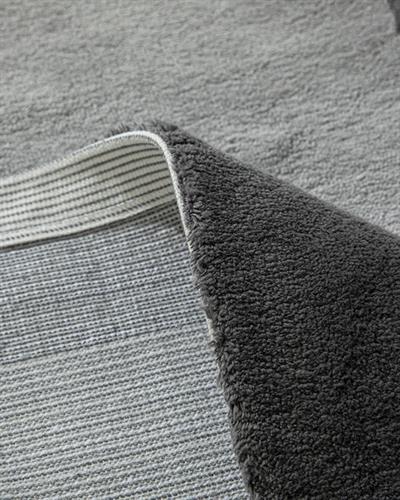 Tetra Cotton Bathroom Mat 60x90 cm Gray - Dark Gray