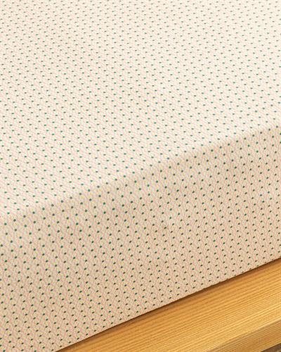 Tetrad Easy to Iron For One Person Fitted Sheet 100x200 cm Light Pink,