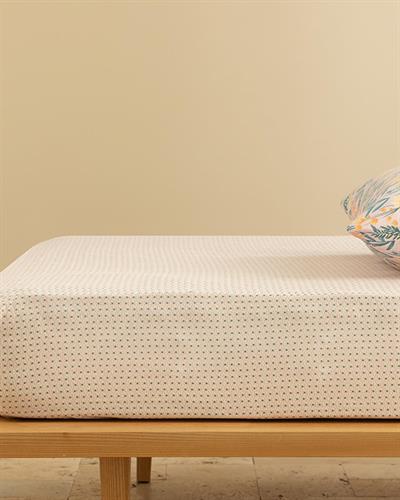 Tetrad Чаршафи С Ластик Двоен Размер, Лесно За Гладене, Светло Розово,, 160 X 200 Cm