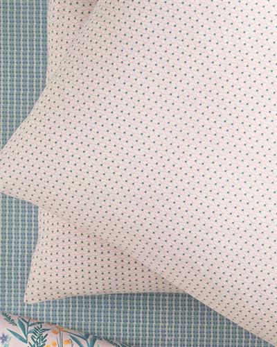 Tetrad Кълъфка За Възглавница 2Бр., Лесно За Гладене, Светло Розово,, 50 X 70 Cm