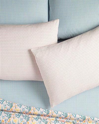 Tetrad Кълъфка За Възглавница 2Бр., Лесно За Гладене, Светло Розово,, 50 X 70 Cm