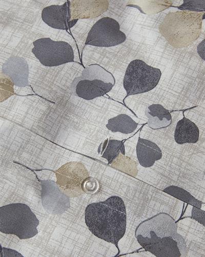 Textured Ivy Спален Комплект Двоен Крепон 200x220 см Бежов