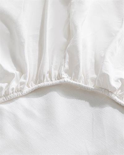 Textured Ivy Спално Бельо Компле King Size, Креп, Бежово, 240 X 220 Cm