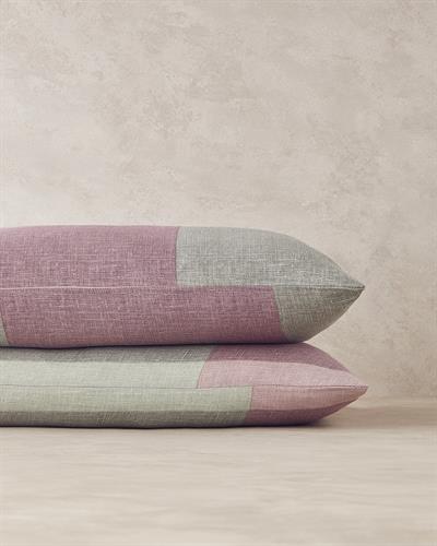 Textured Plaid Калъфка За Възглавница 2 бр. Лесно за гладене 50x70 см Зелен-Дамсон