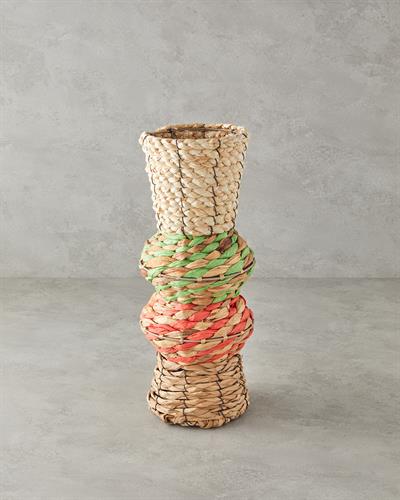 Thallo Декоративен Предмет Слама 17x40 cm Многоцветен
