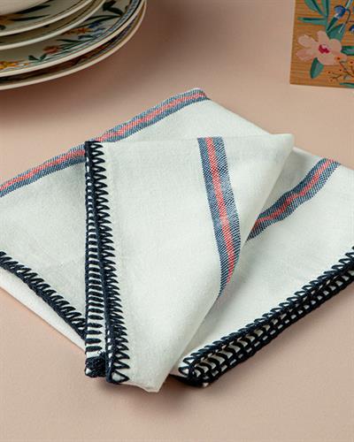 The Best Кърпа За Сушене Пастирски шев Памук 40x60 см Бял