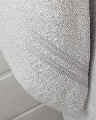 Thin Stripe Комплект Кърпи За Баня 2 бр. С рипс 50x85+70x140 см Светлосив