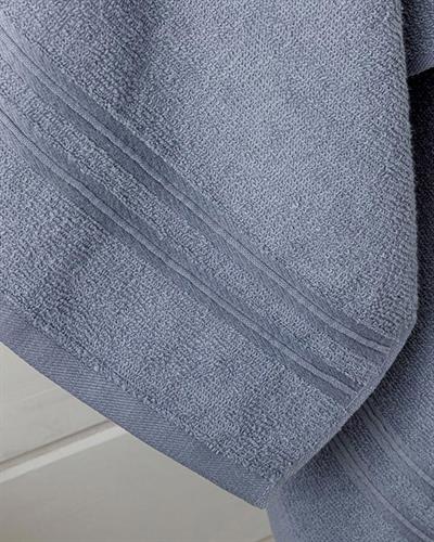 Thin Stripe Комплект Кърпи За Баня 2 бр. С рипс 50x85+70x140 см Индиго.