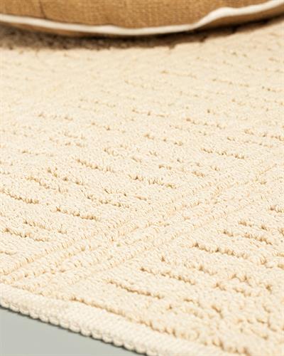 Thore Cotton Rug 120x180 cm Cream