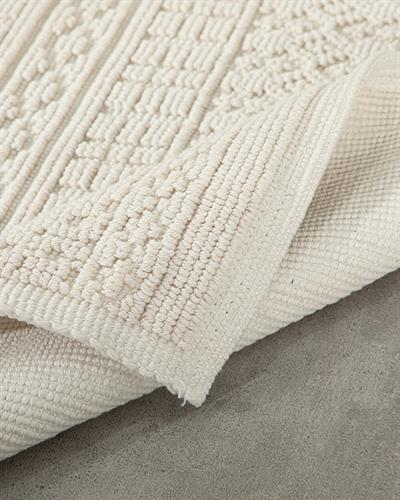 Thore Cottony Rug 60x100 cm White