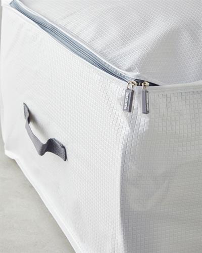 Tiara Калъф За Дрехи Полиестер 100x45x14 см Бял