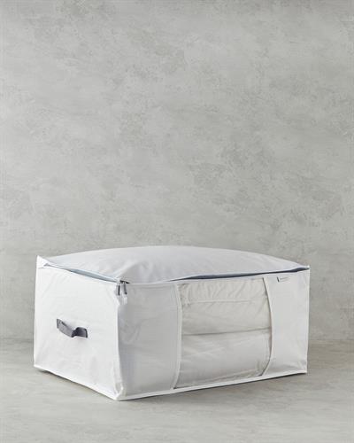 Tiara Калъф За Дрехи Полиестер 100x45x14 см Бял