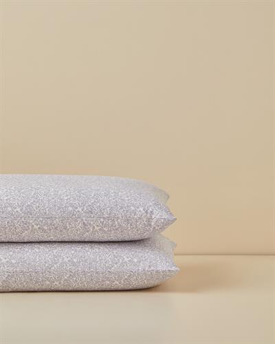 TIMELESS GARDEN Калъфка За Възглавница 2 бр. Лесно за гладене 50x70 см Светловиолетов