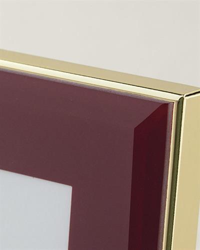 Tina Рамка Стъкло, Бордо Червено, 13 X 18 Cm