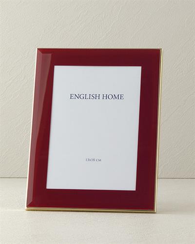Tina Рамка Стъкло, Бордо Червено, 13 X 18 Cm