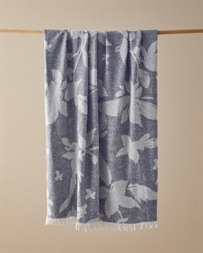 Tina Chair Shawl 130x170 cm Gray