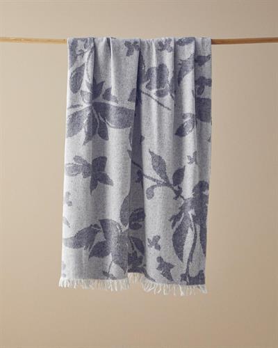 Tina Chair Shawl 130x170 cm Gray