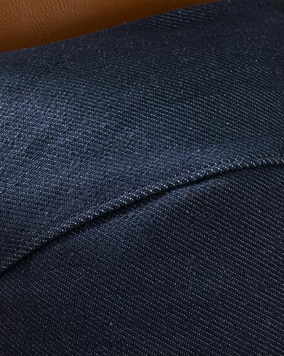 Tissue Декоративна Възглавница Тъкан 45x45 см Морскосин