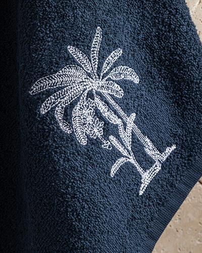 Toile Exotic Кърпа За Изсушаване Памучен, Тъмно Синьо,, 40 X 60 Cm